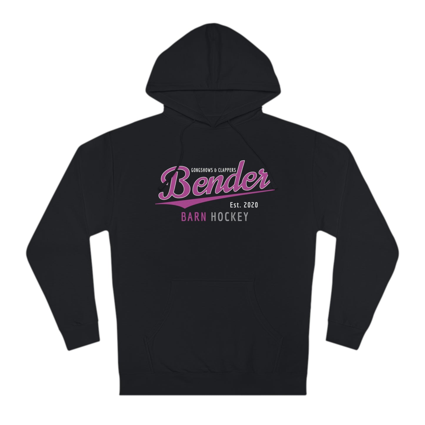 Pink GONGSHOWS AND CLAPPERS HOODIE