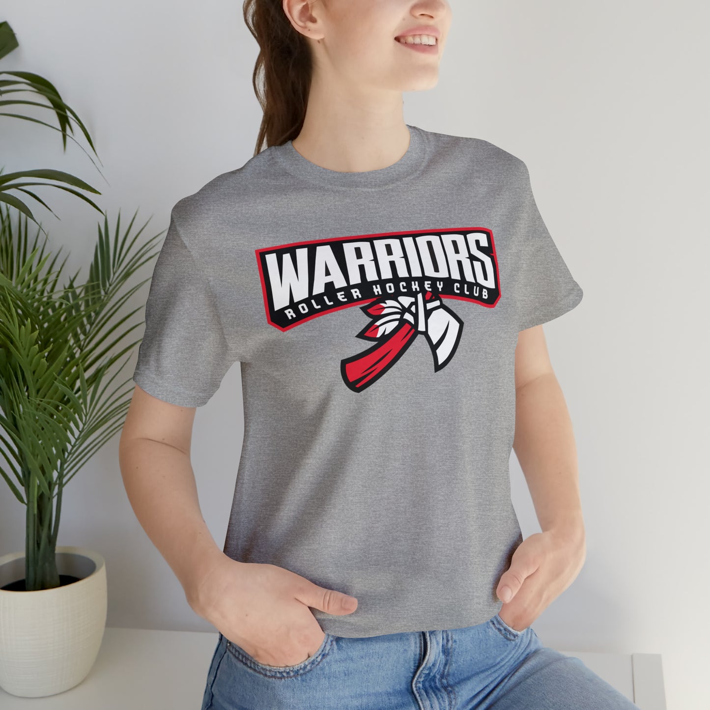 Adult Warriors Roller Hockey Tee