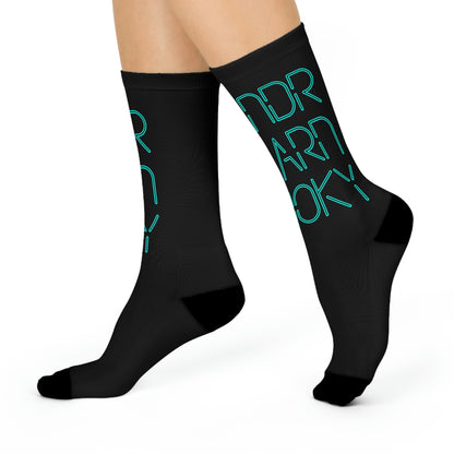 Neon Crew Socks