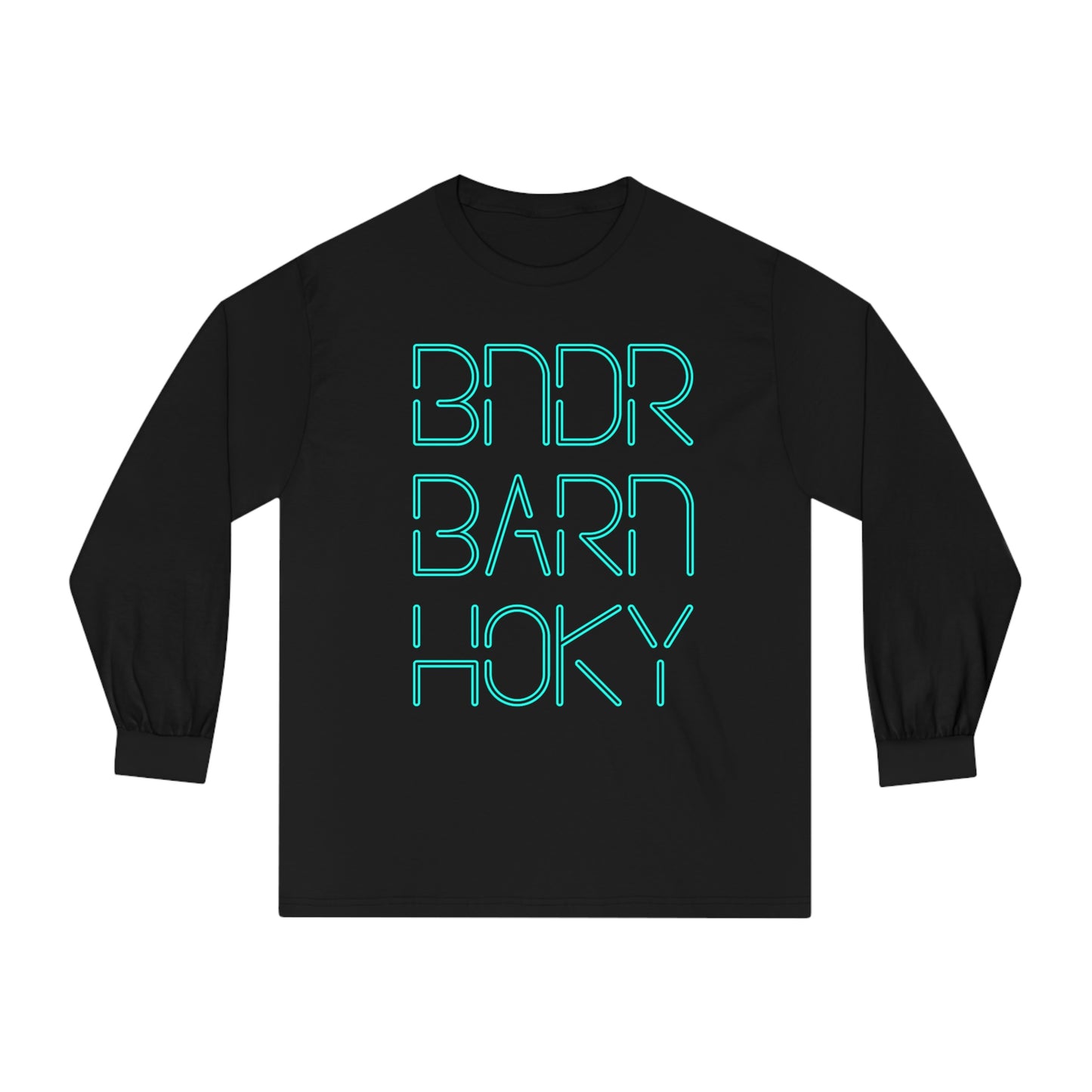 Long Sleeve Neon Tee (BLK)